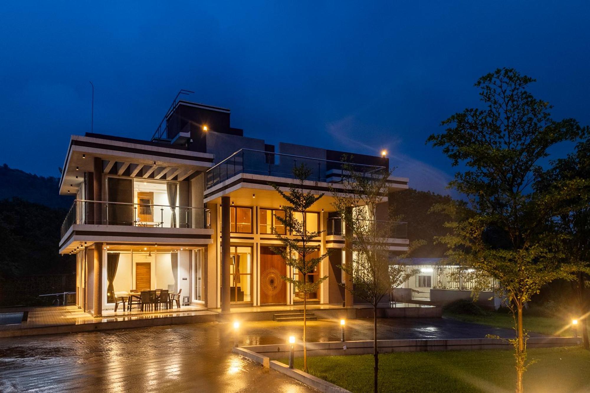 Stayscape Shreeji Farms 4Bhk Karjat Bagian luar foto